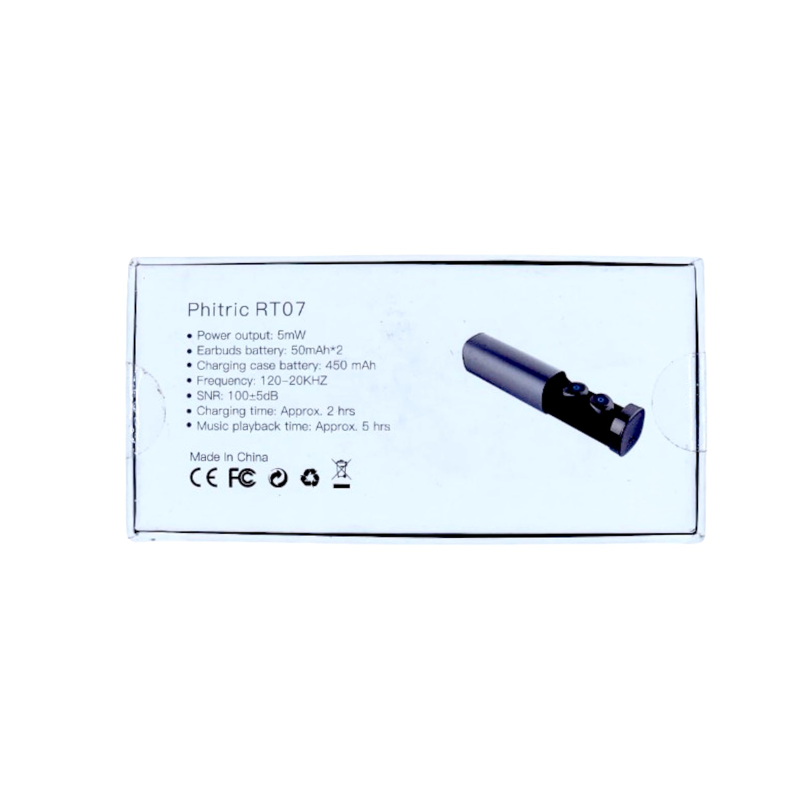 Phitric Bluetooth 5.0 Noise Cancelling Wireless Earbuds