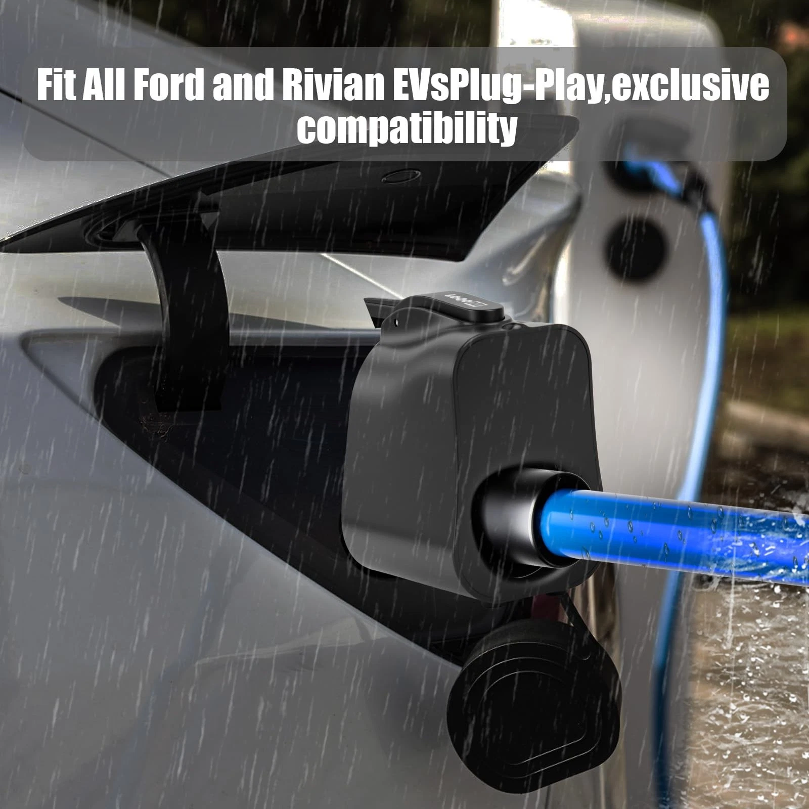 Tesla Supercharger Adapter, NACS to CCS Adapter, Fast Charge Your CCS1 EV at Tesla Superchargers, Electric Vehicle Fast DC Charging Adapter Compatible with for Ford, GM, Rivian, Volvo, Polestar
