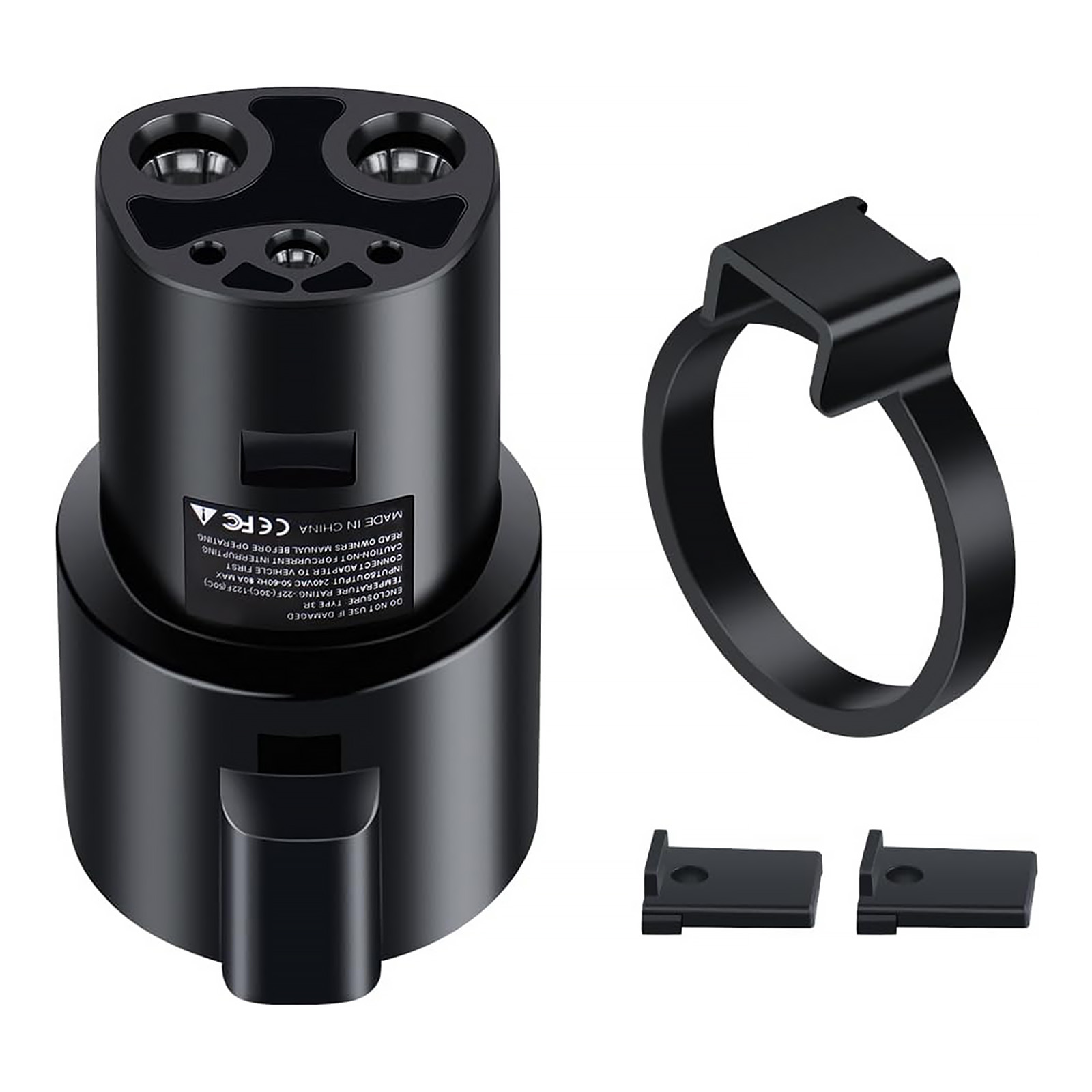 For J1772 to Tesla Charger Adapter 80A 250V For Model 3/Y/X/S SAE EV Charger
