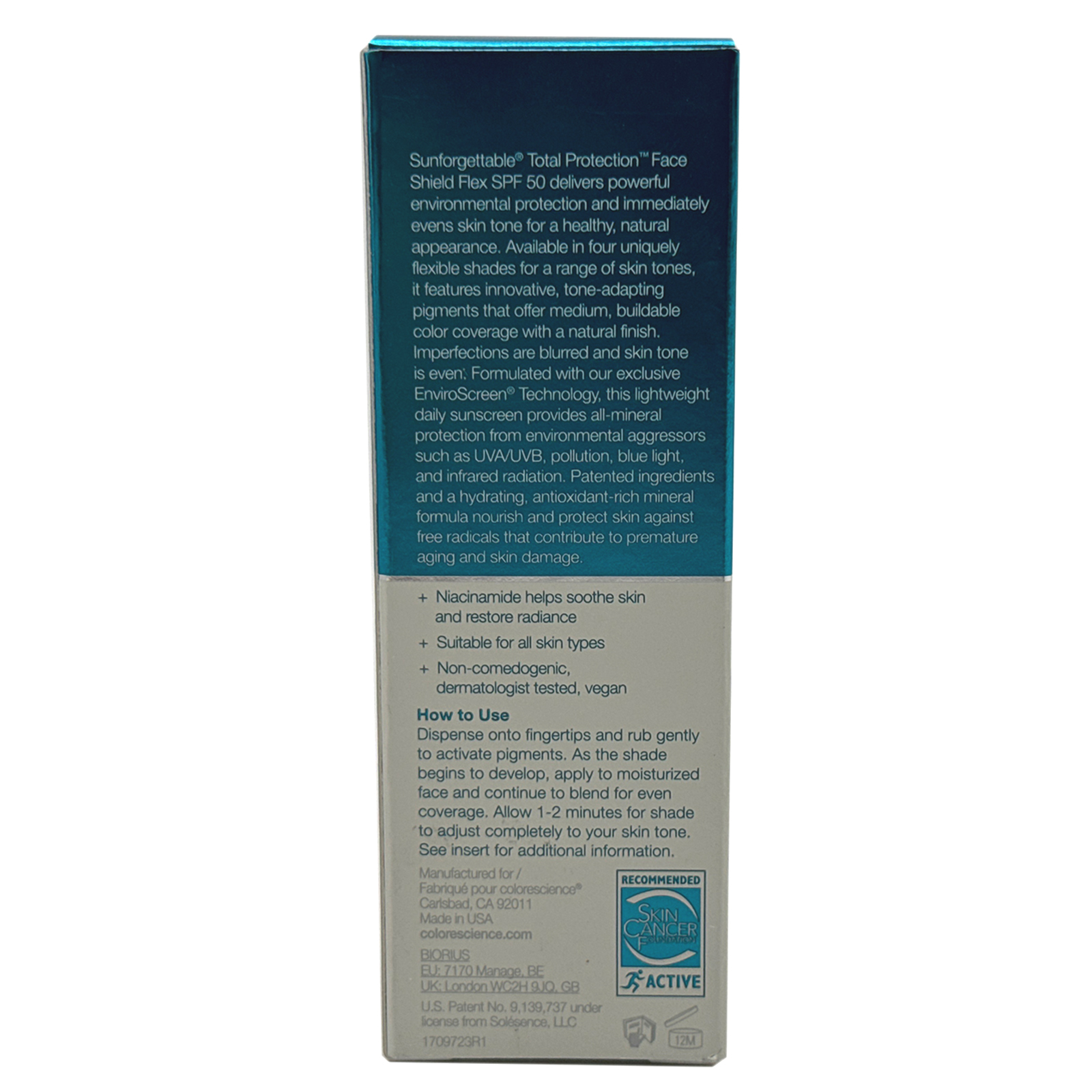 Colorescience Sunforgettable Total Protection Face Shield SPF 50 Medium 1.8 oz