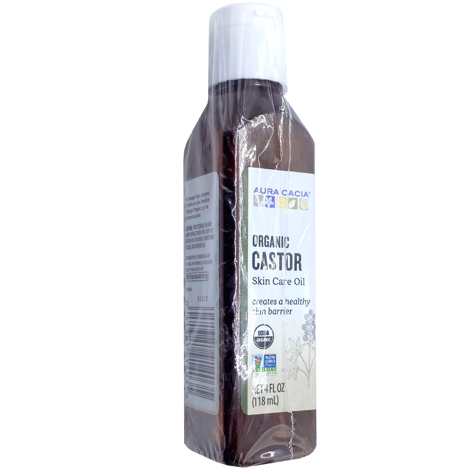 Aura Cacia Organic Castor Skin Care Oil 118ml (4 fl oz)