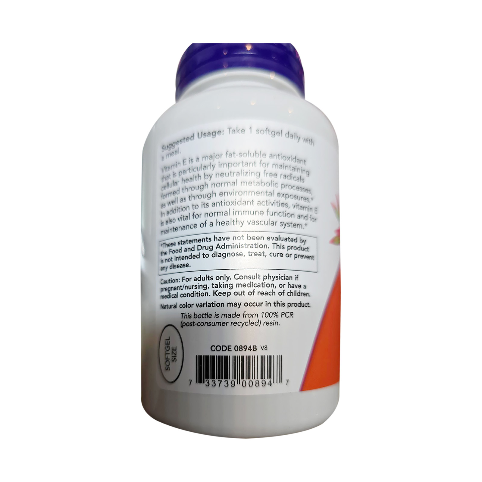 NOW Foods Supplements, Vitamin E-400 IU Mixed Tocopherols, Antioxidant Protection*, 250 Softgels