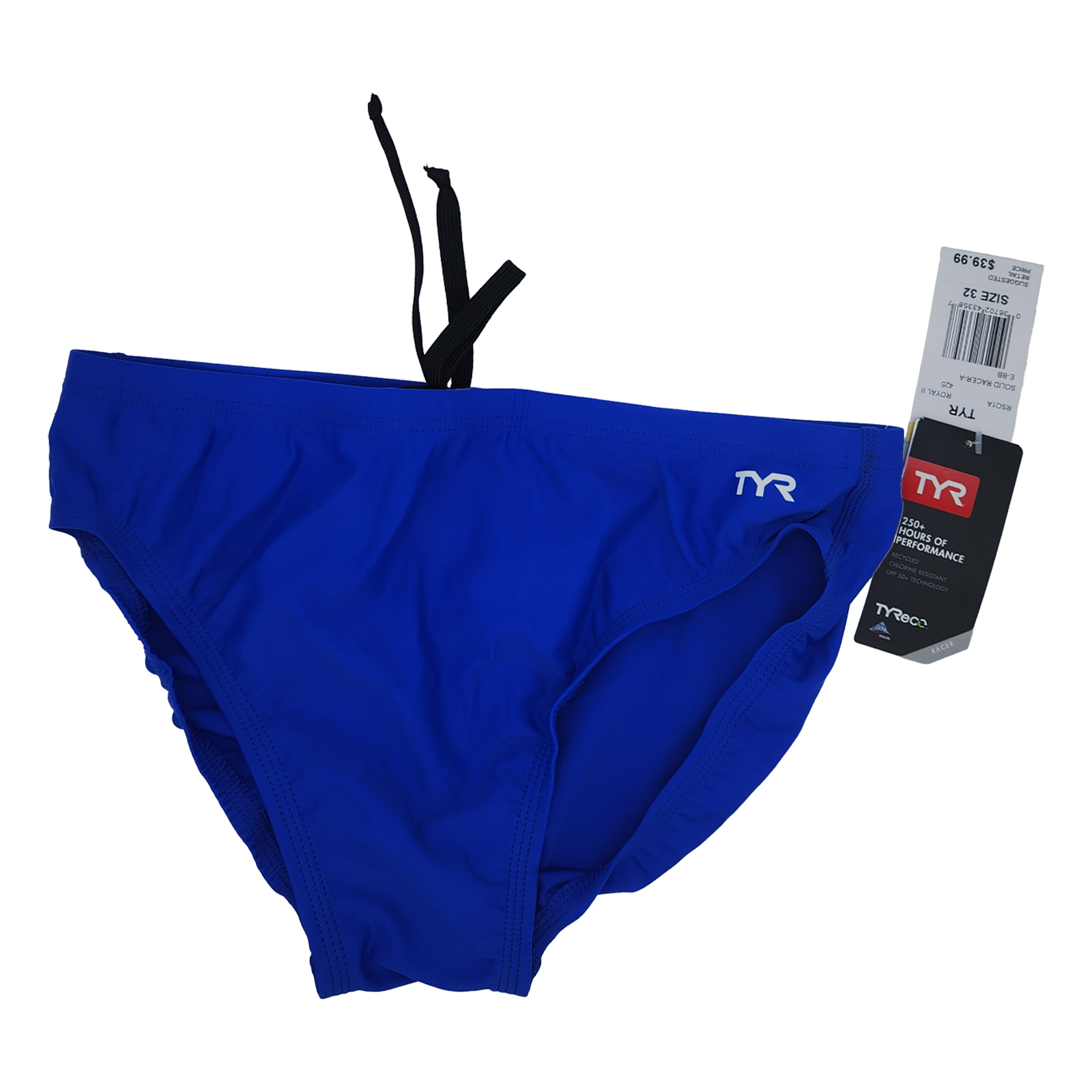 TYReco™ Men's Brief Swimsuit - Solid Style # RSO1A, Royal Blue, Size 32