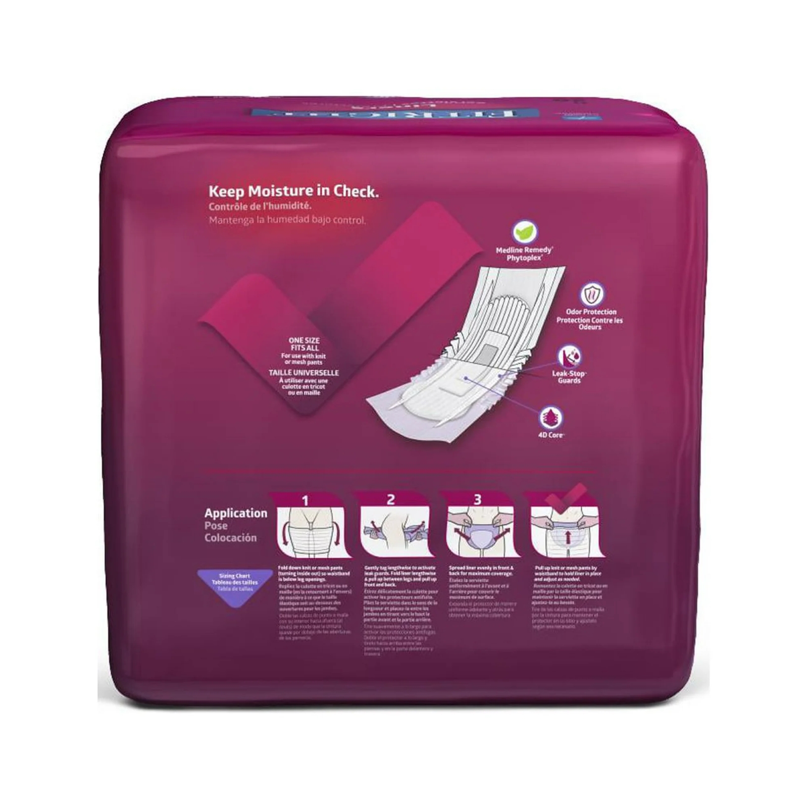 FitRight Extra Unisex Incontinence Liners, Moderate Absorbency, 13x30 Inches, Leak Protection & Odor Control, 20 Count