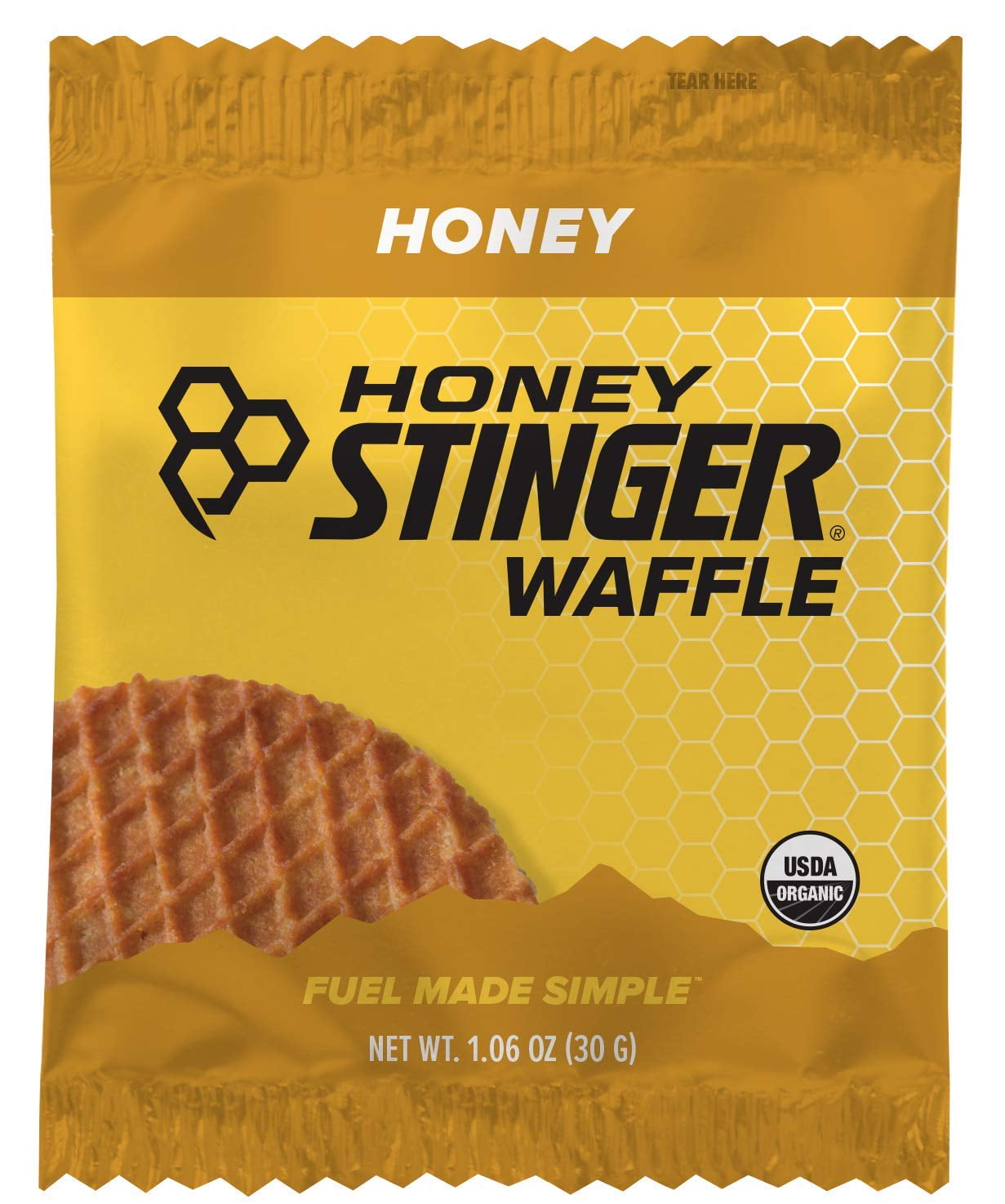 Honey Stinger Organic Waffle, Honey Flavor, 16 Count Exp 09/25