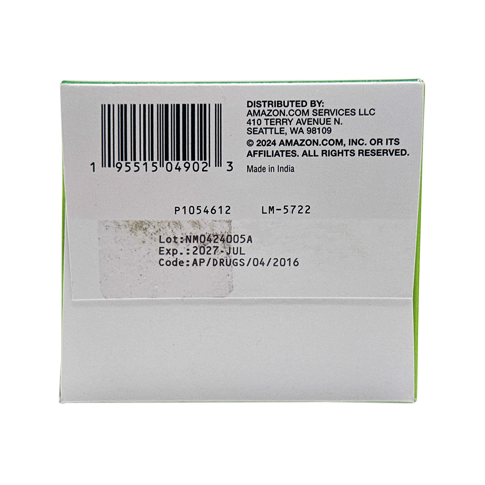 Amazon Basic Care Nicotine Polacrilex Mini Lozenge 4 mg 216 Lozenges