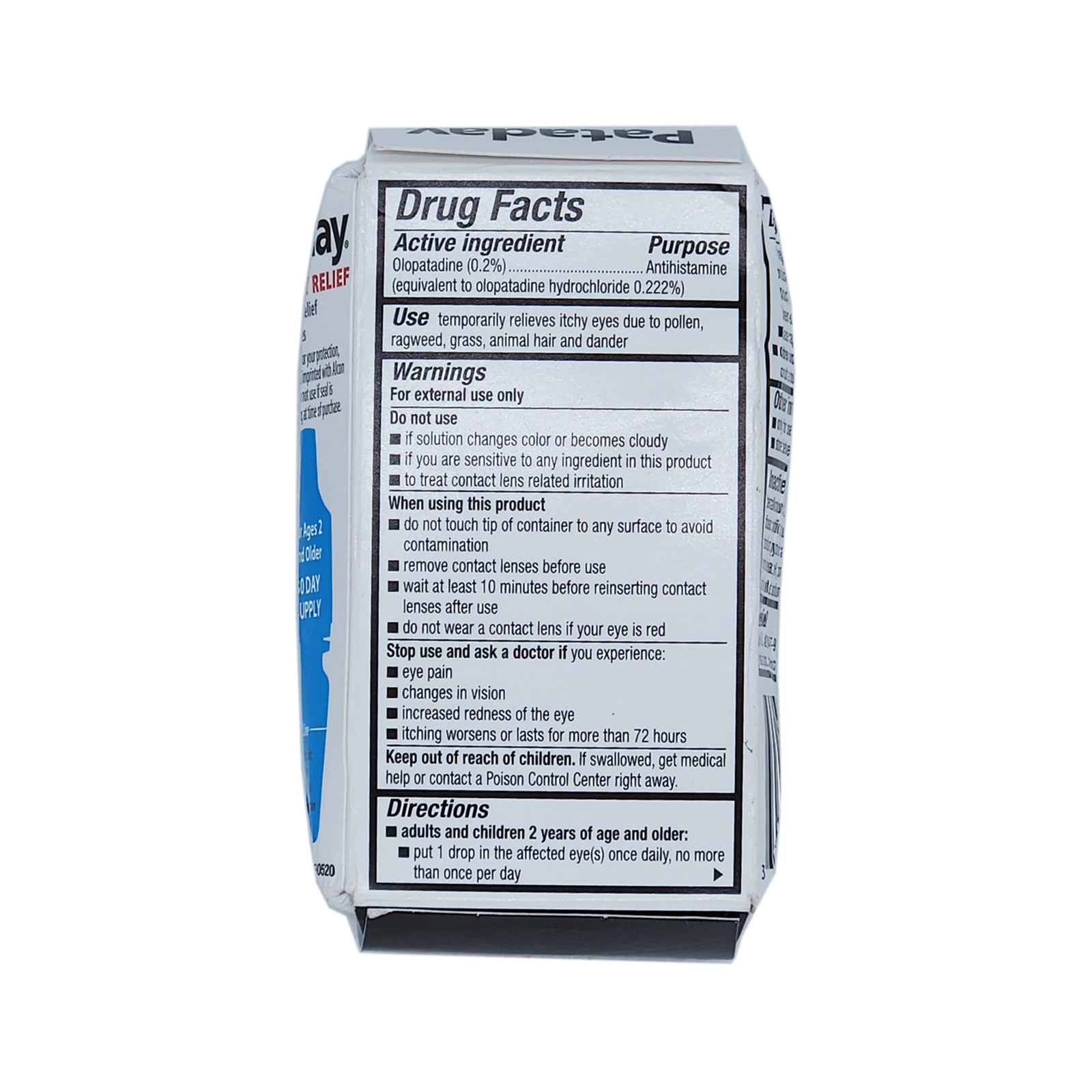 Alcon Pataday Allergy Once Daily Relief Eye Drops - 2.5 ML