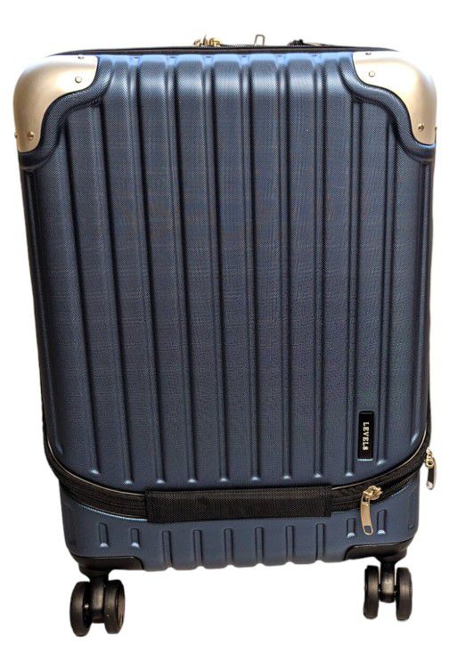 LEVEL8 Grace Carry On Luggage, 20” Hardside Suitcase, ABS+PC with TSA Lock