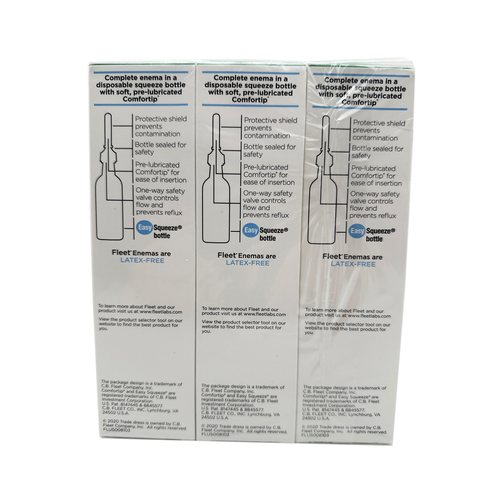 Fleet Laxative Saline Enema Extra Volume - 7.8 fl oz - 3 Pack | Axel ...