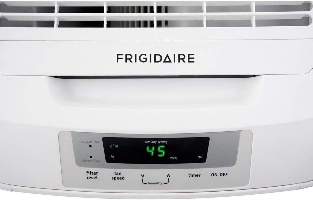 Dehumidifier 50 Pint Capacity for Home By Frigidaire - White Model FAD504DWDE