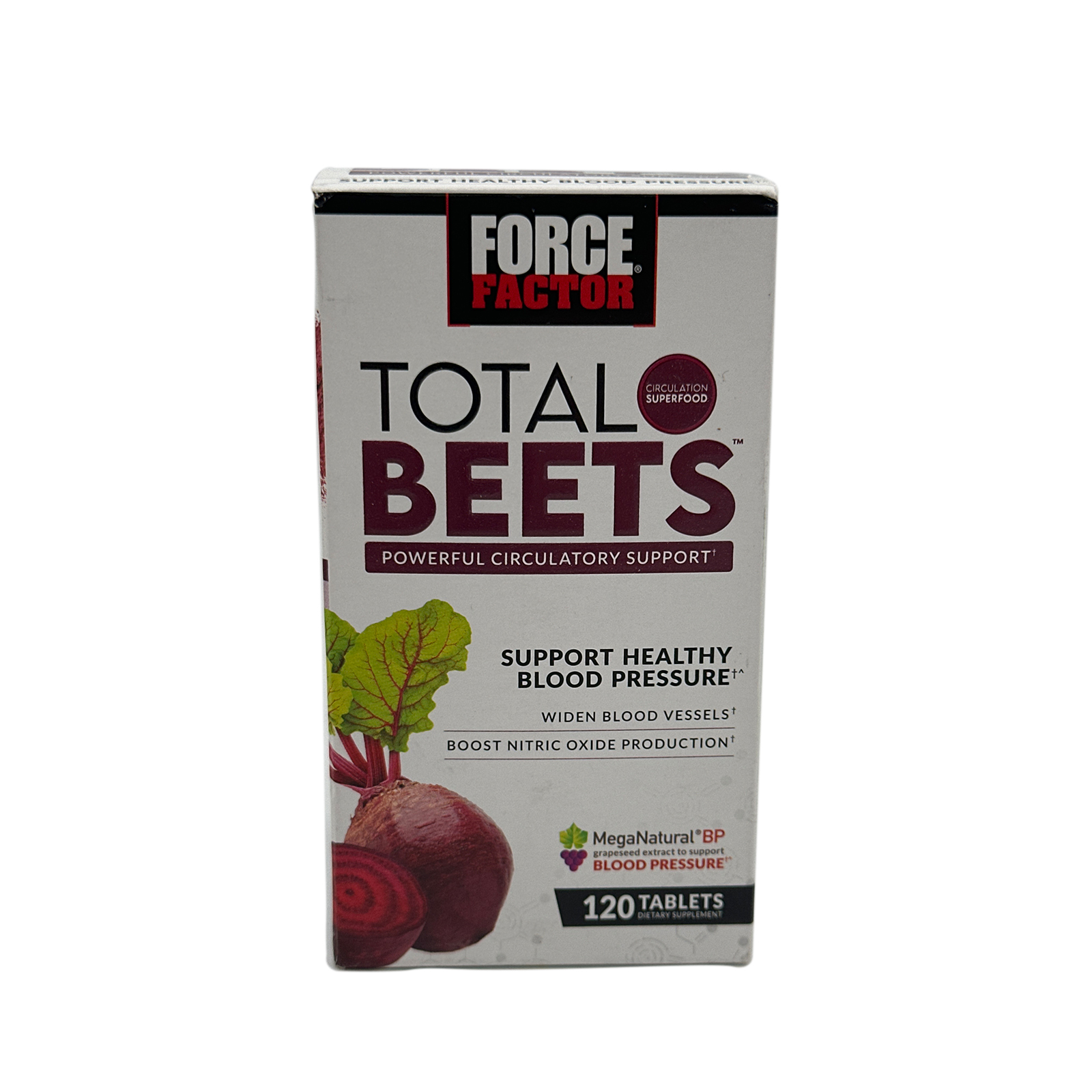 Force Factor Total Beets Superfood Wellness Formula Beet Root 120 Count