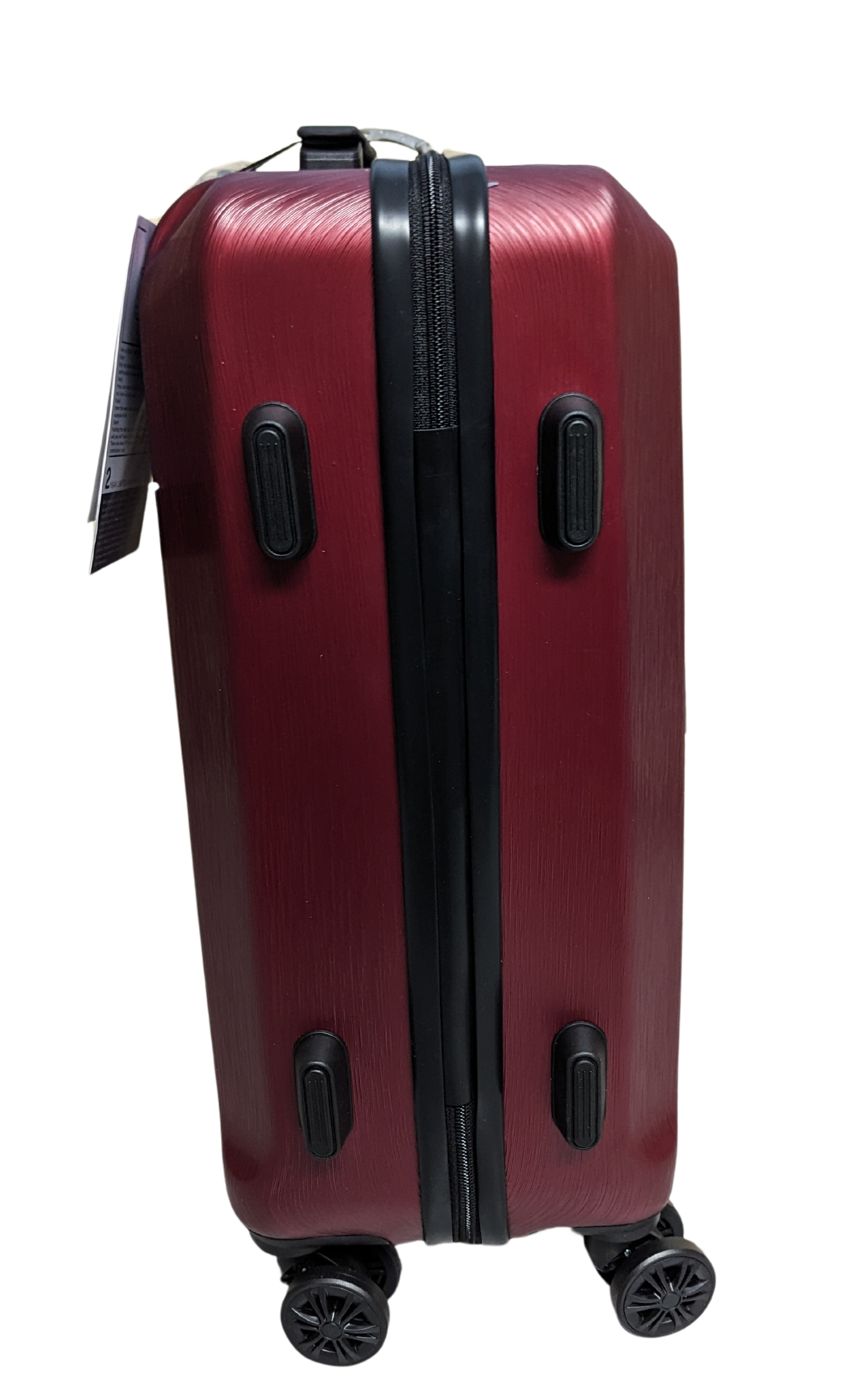 Coolife Luggage Hard Shell Suitcase PC+ABS Spinner 20in Carry On - Brushed Finish