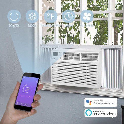 Emerson Quiet Kool (Open Box) 8,000 BTU 115V SMART Window AC with Remote, Wi-Fi, and Voice Control, 350 SqFt