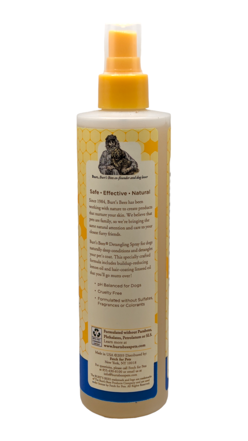 Burt's Bees Detangling Spray for Dogs with Lemon Oil & Linseed Oil