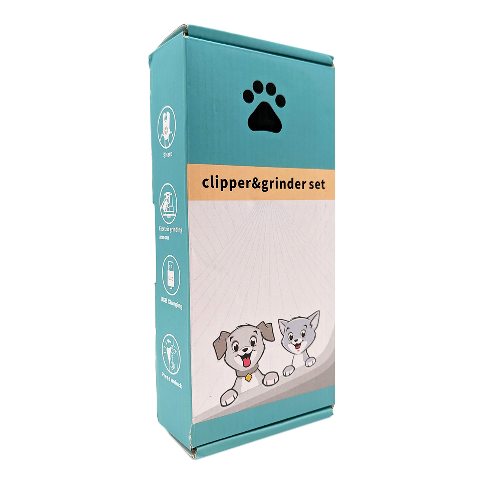 Amzdest Nail Clippers and Grinder Set for Dogs & Cats