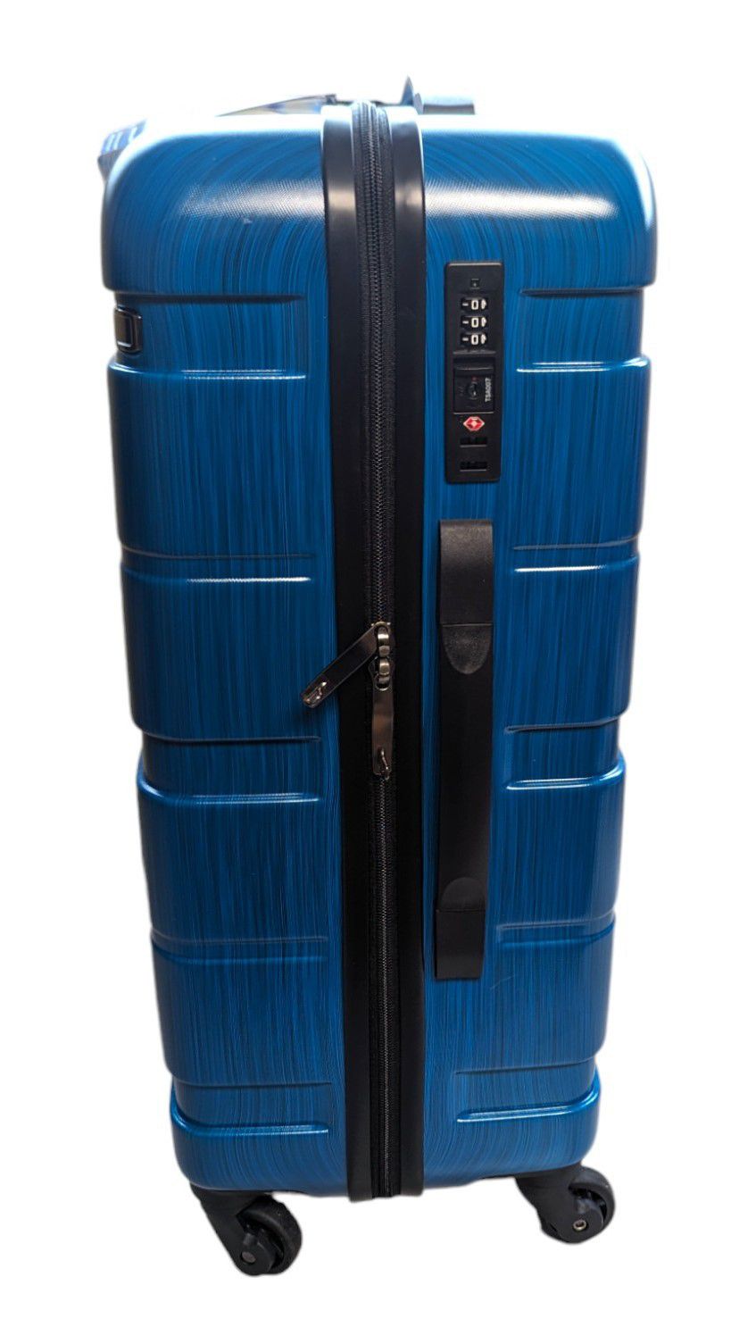 Coolife Luggage Hard Shell Suitcase 24in - Caribbean Blue