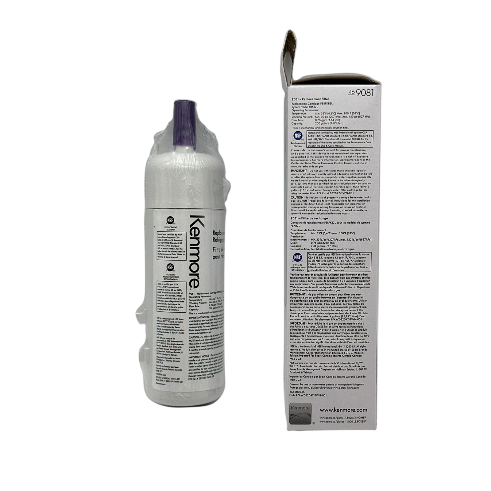 Kenmore 9081 Refrigerator Water Filter