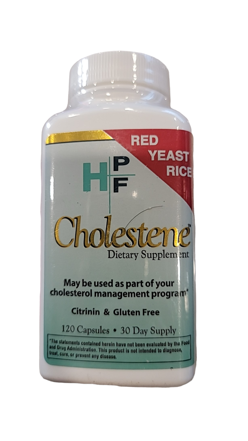 Healthy Origins HPF Cholestene Red Yeast Rice 120 Capsules