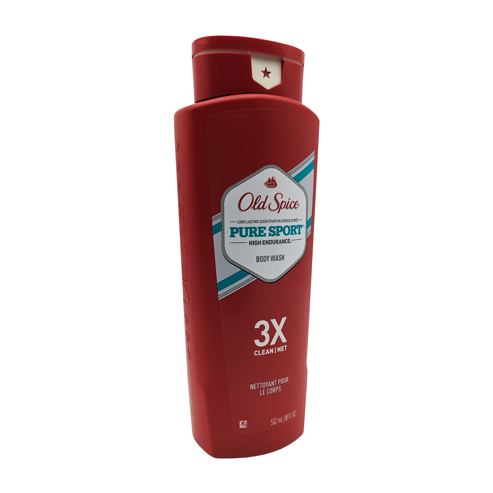 Old Spice High Endurance Body Wash for Men - Pure Sport Scent - 18 fl oz (532 ml)