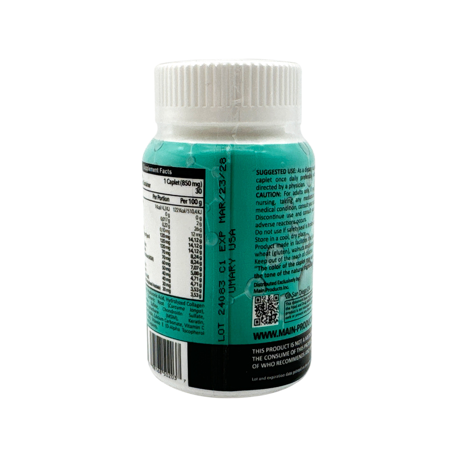 UMARY Hyaluronic Acid - 850 mg - 30 Caplets