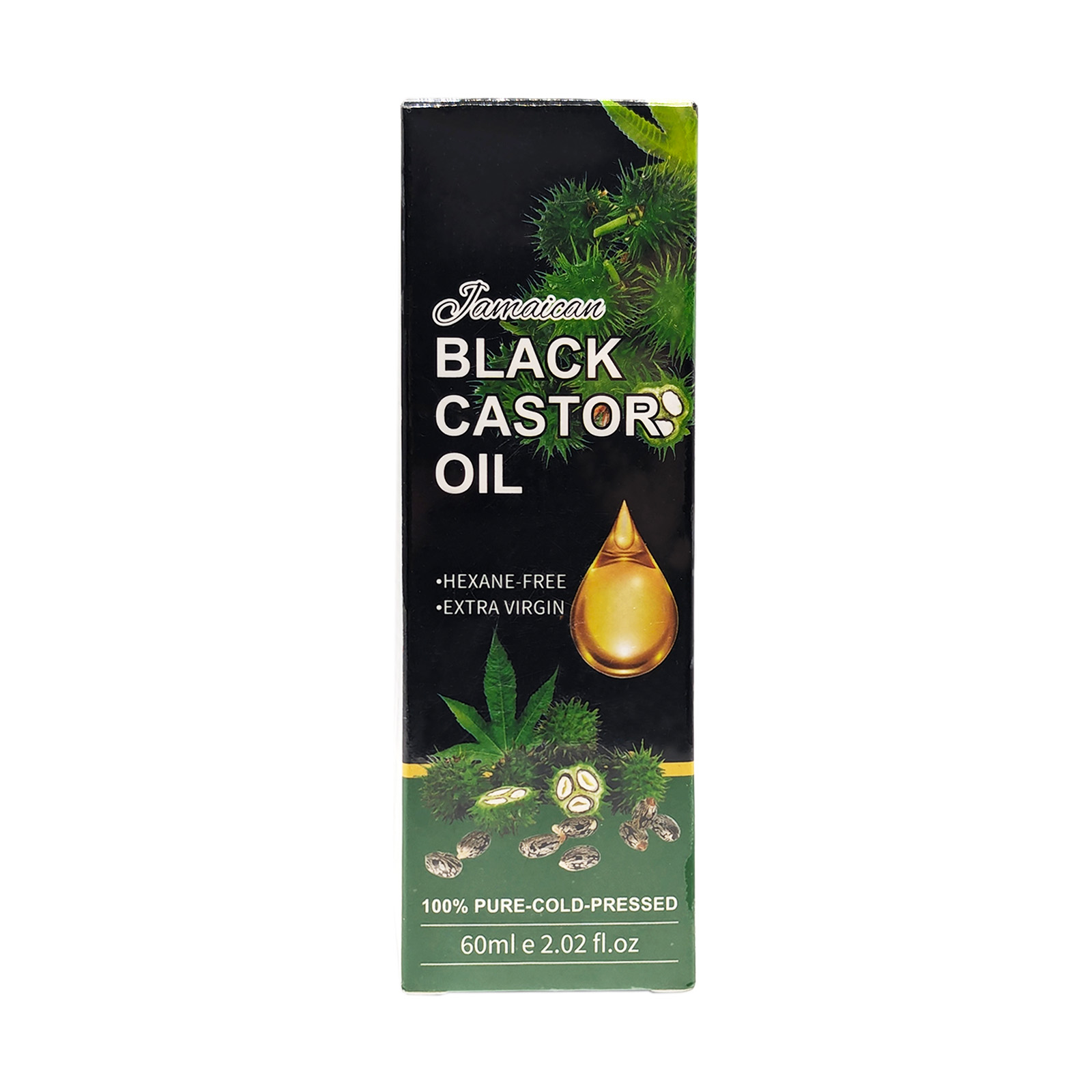 Jamaican Black Castor Oil Pure Cold Pressed 2 Fluid Ounces