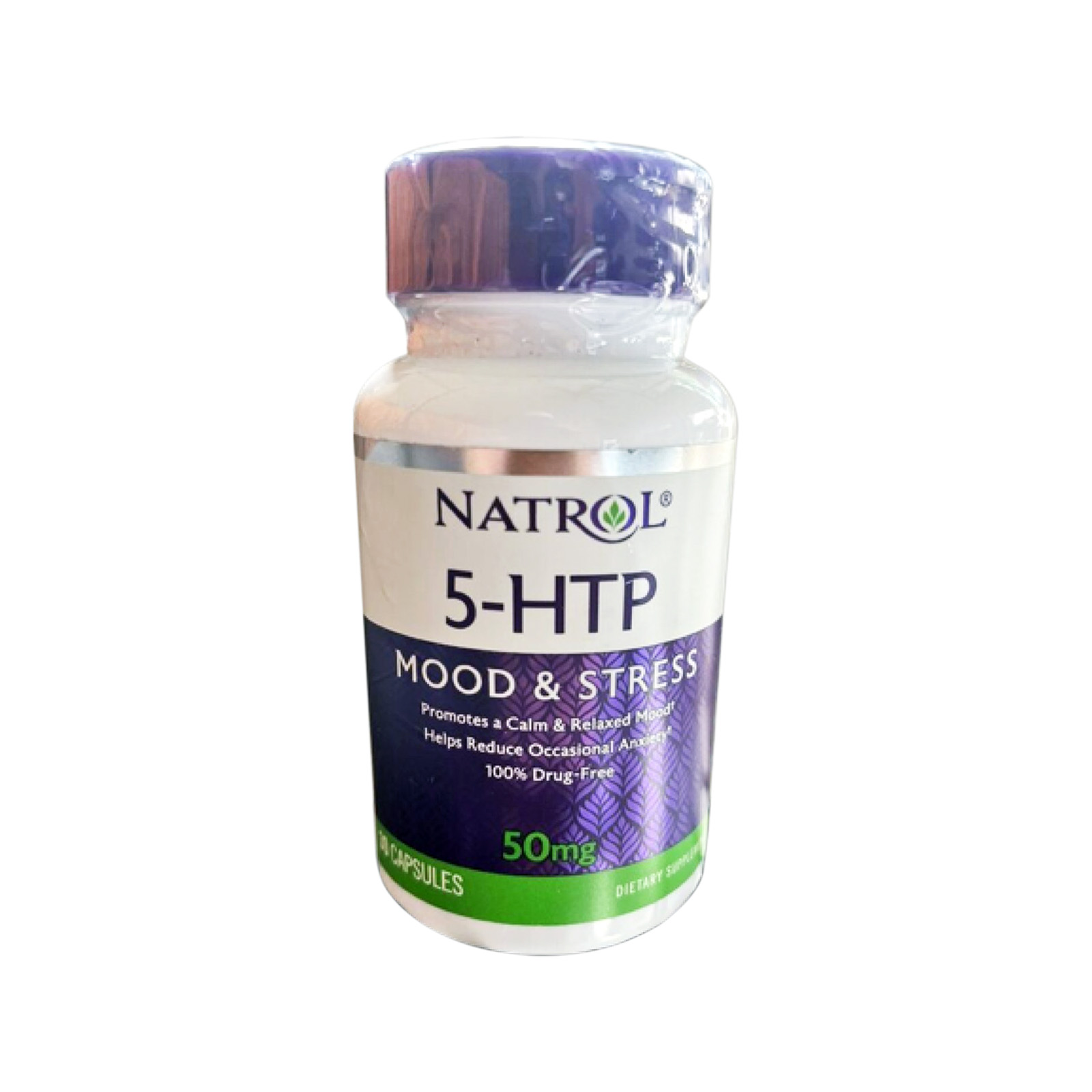 Natrol 5-Htp Mood & Stress Relief 50 mg 30 Capsules 