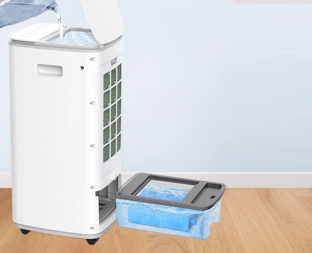 TEMEIKE 3-IN-1 Portable Air Conditioner, Evaporative Air Cooler