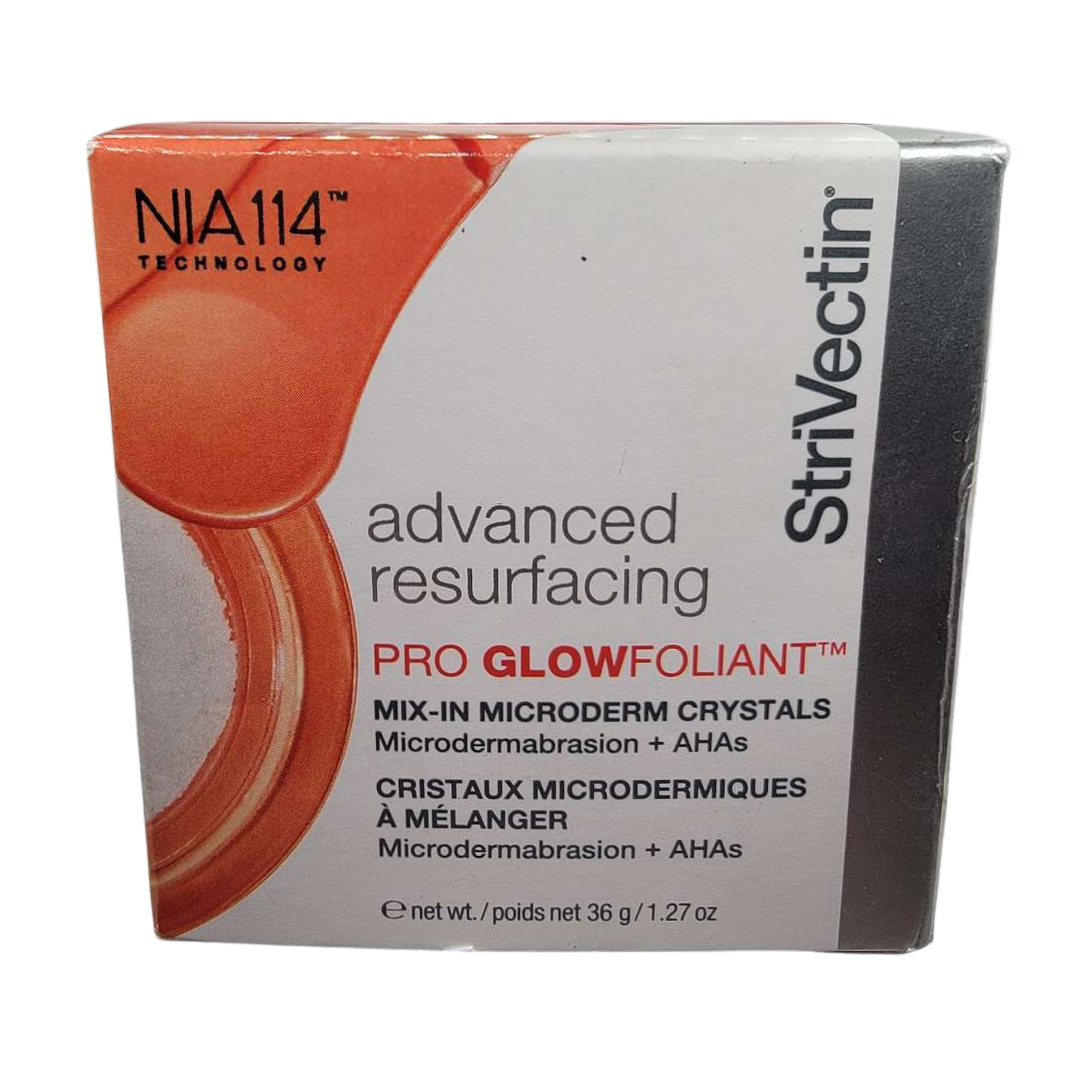 Strivectin NIA114 Pro Glowfoliant Mix-In Microderm Crystals 1.27 oz 