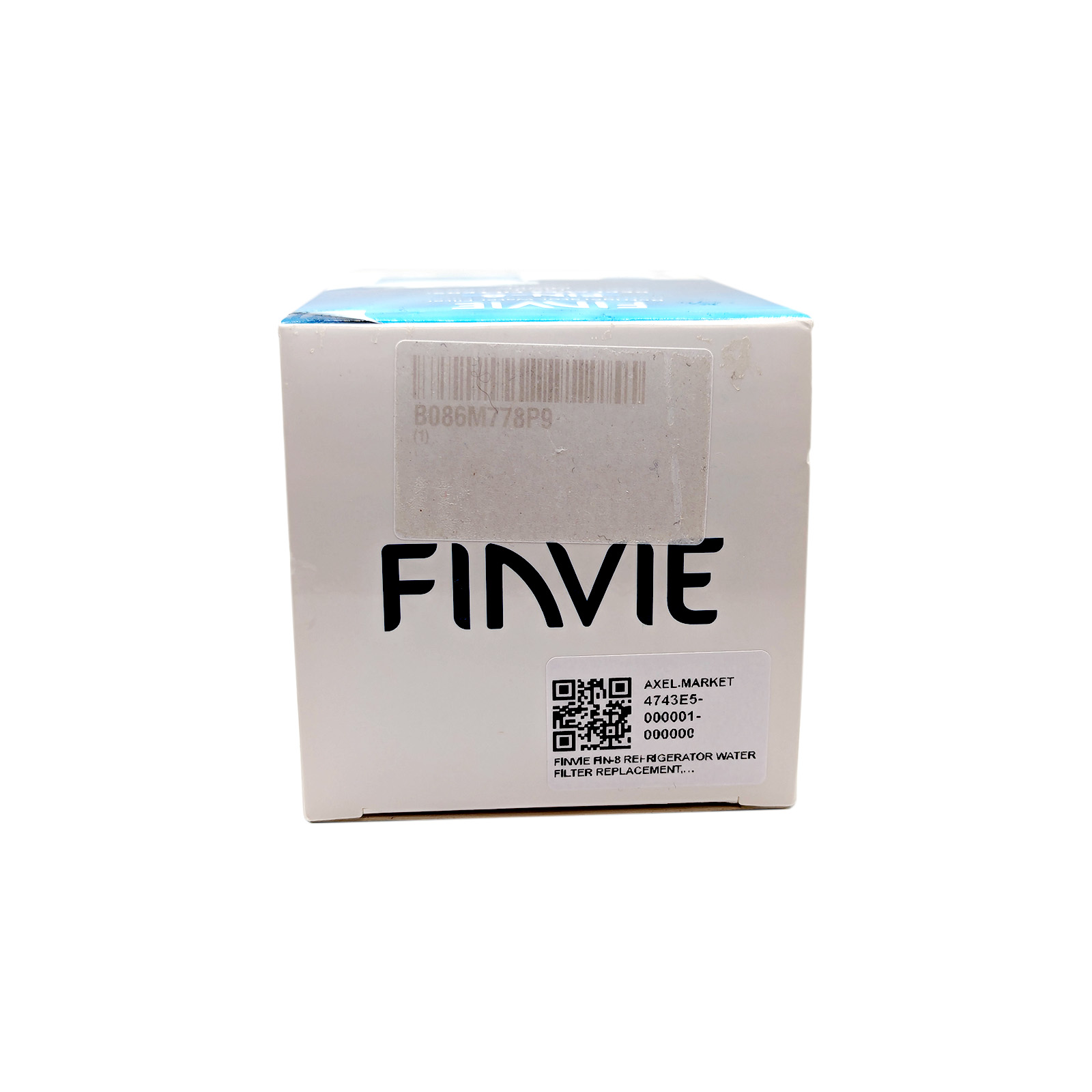 FINVIE FIN-8 Refrigerator Water Filter Replacement, Compatible with GE SmartWater MWF, MWFA, MWFP, MWFINT, GWF, GWFA, Kenmore 9991, 46-9991, HDX FMG-1, WFC1201