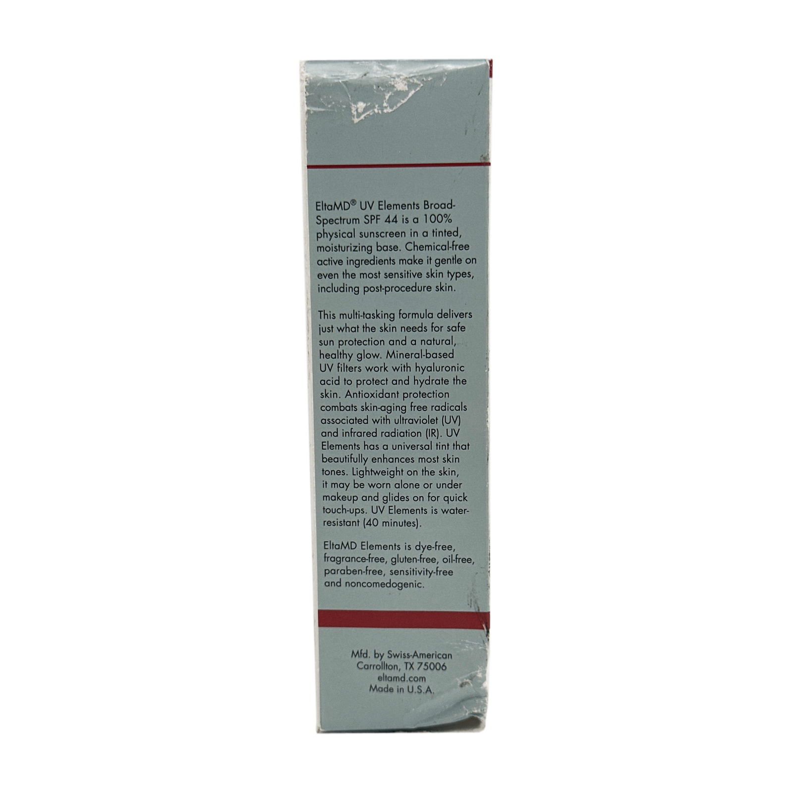 EltaMD UV Elements SPF 44 Tinted Moisturizer for Face Exp: 04/2025