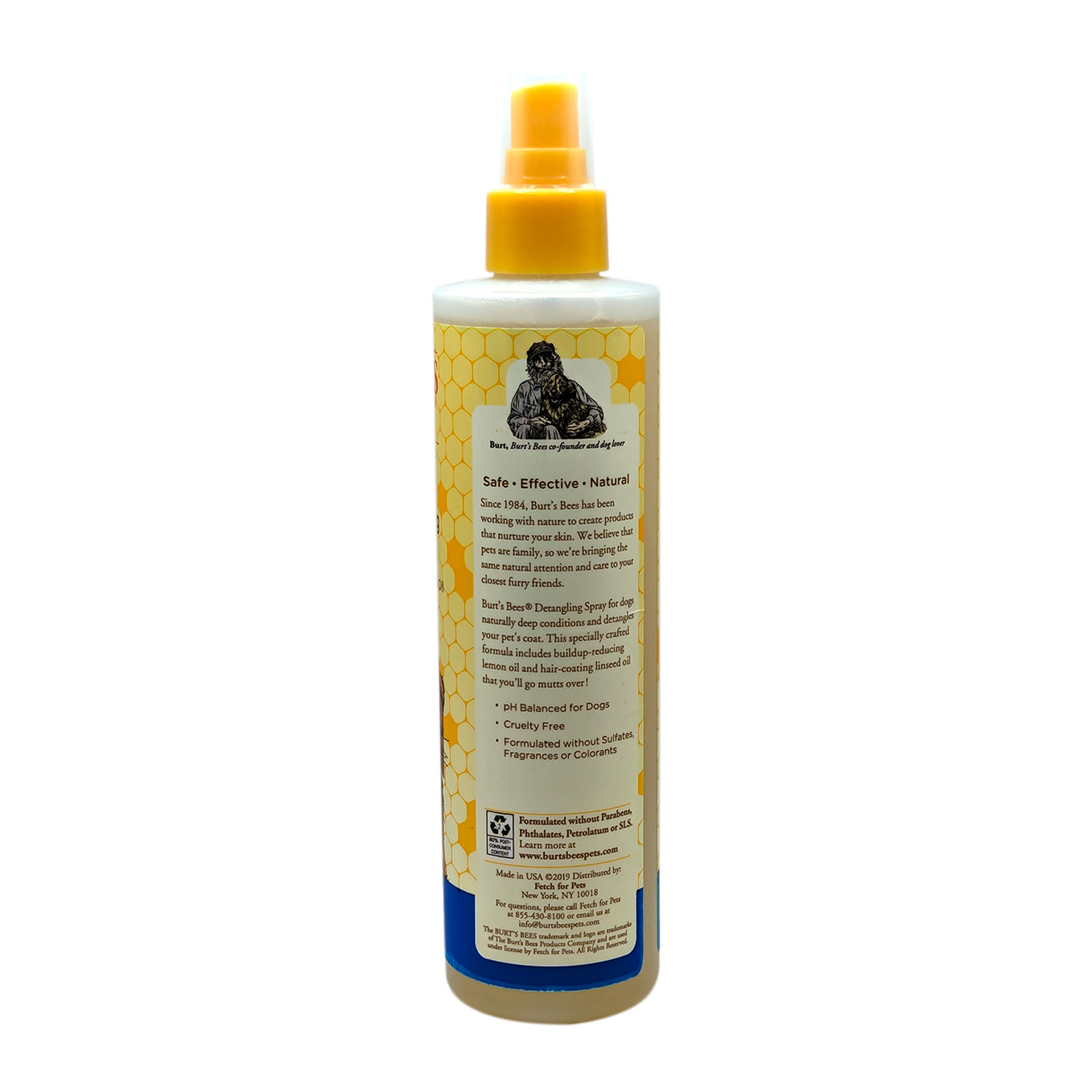 Burt's Bees Detangling Spray for Dogs with Lemon Oil & Linseed Oil