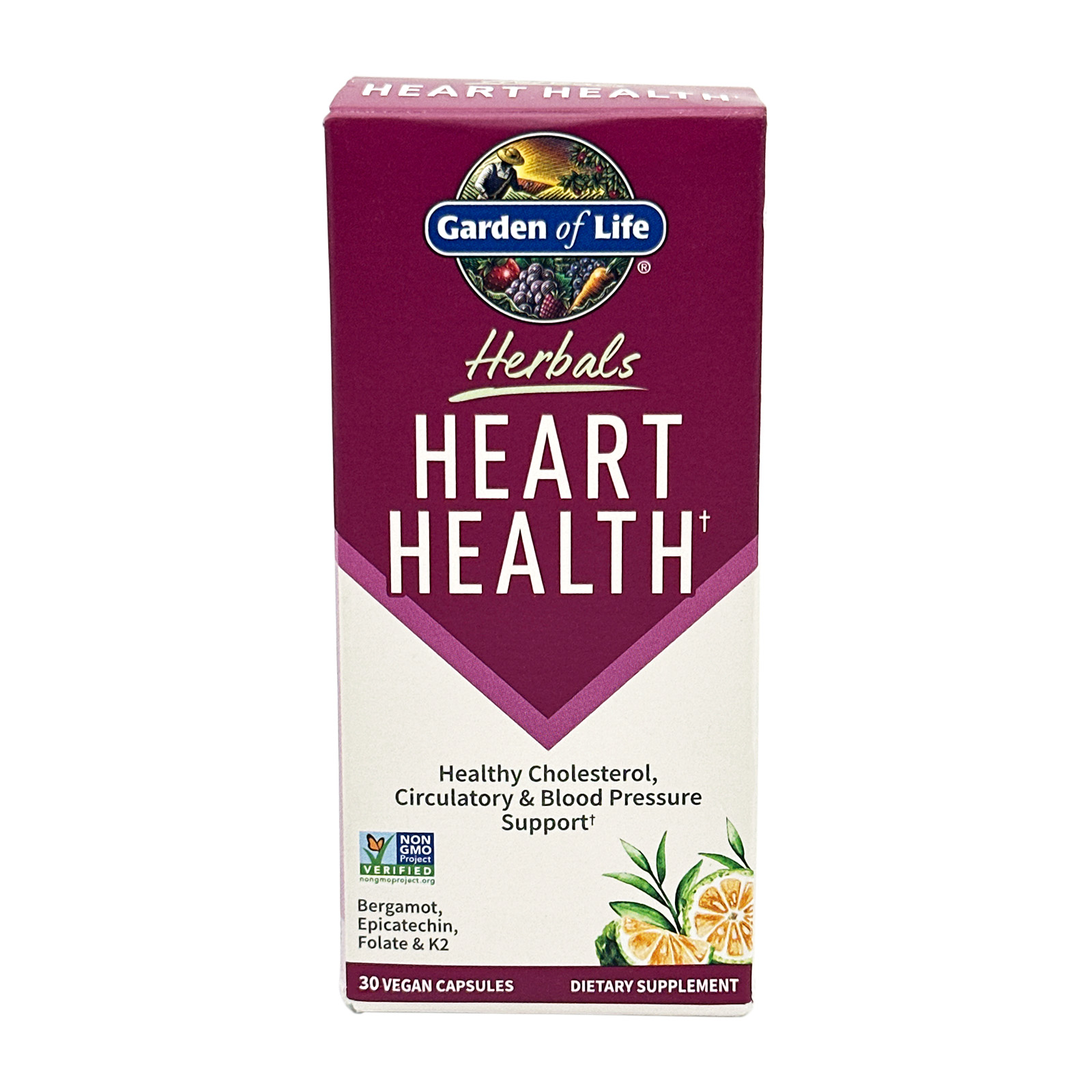 Garden of Life Herbals Heart Health - 30 Vegan Capsules