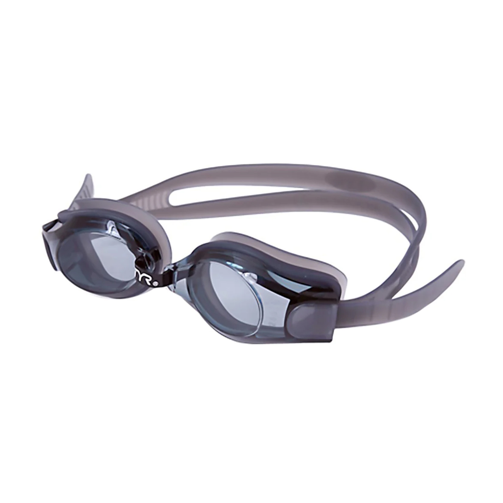 TYR Active Corrective Optical Swim Goggles, Smoke, Adult -7.00 Diopter