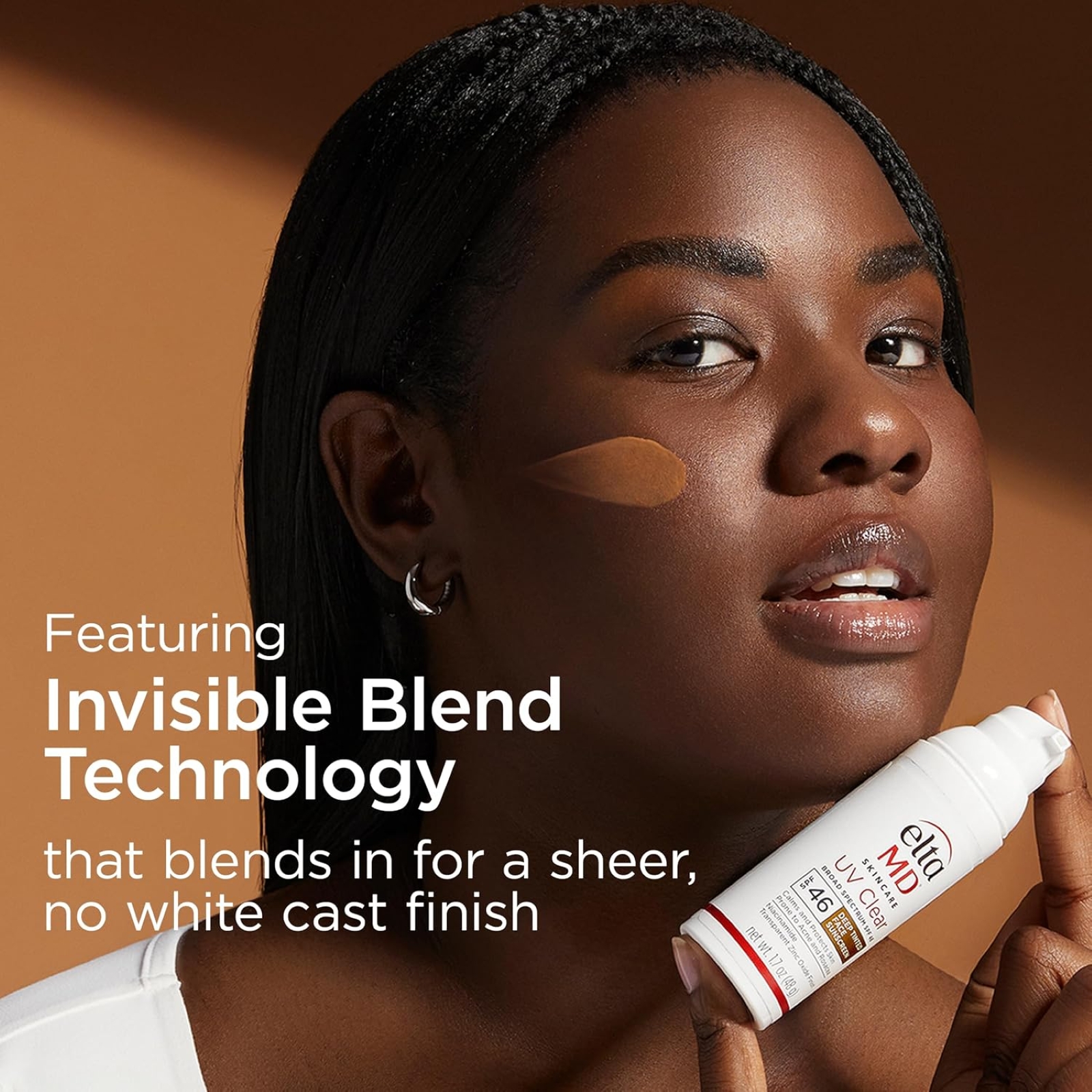 EltaMD UV Daily SPF 40 Deep Tinted Face Sunscreen Moisturizer, Tinted Moisturizer for Face with SPF, Great for Dry, Combination, and Normal Skin