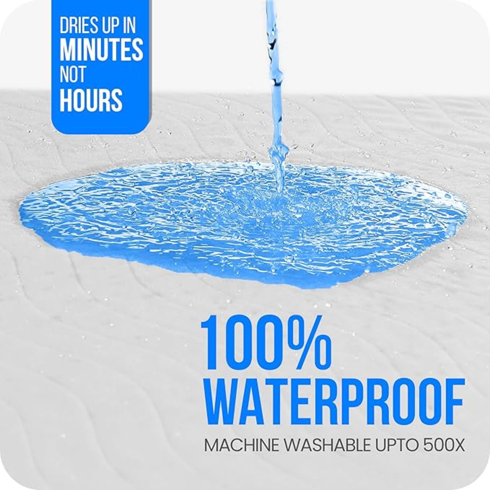 Utopia Bedding Washable Pee Pads for Dogs 34" x 52" (Pack of 4), Waterproof Incontinence Bed Pads for Adults, Elderly and Kids, Heavy Absorbency Pet Training Pads for Sofa and Couch (White, Green)