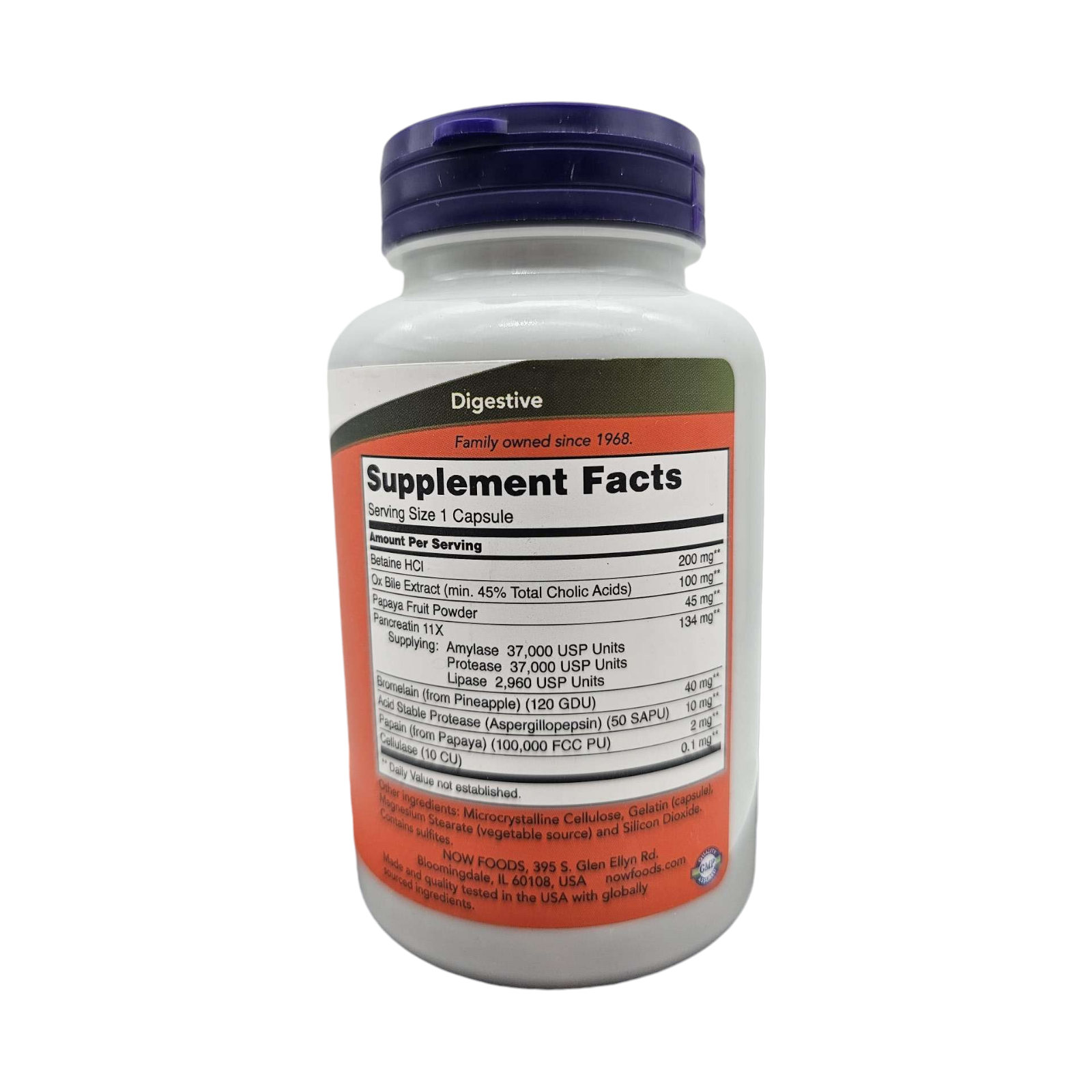 NOW Supplements Super Enzymes- Supports Healthy Digestion - 90 Capsules