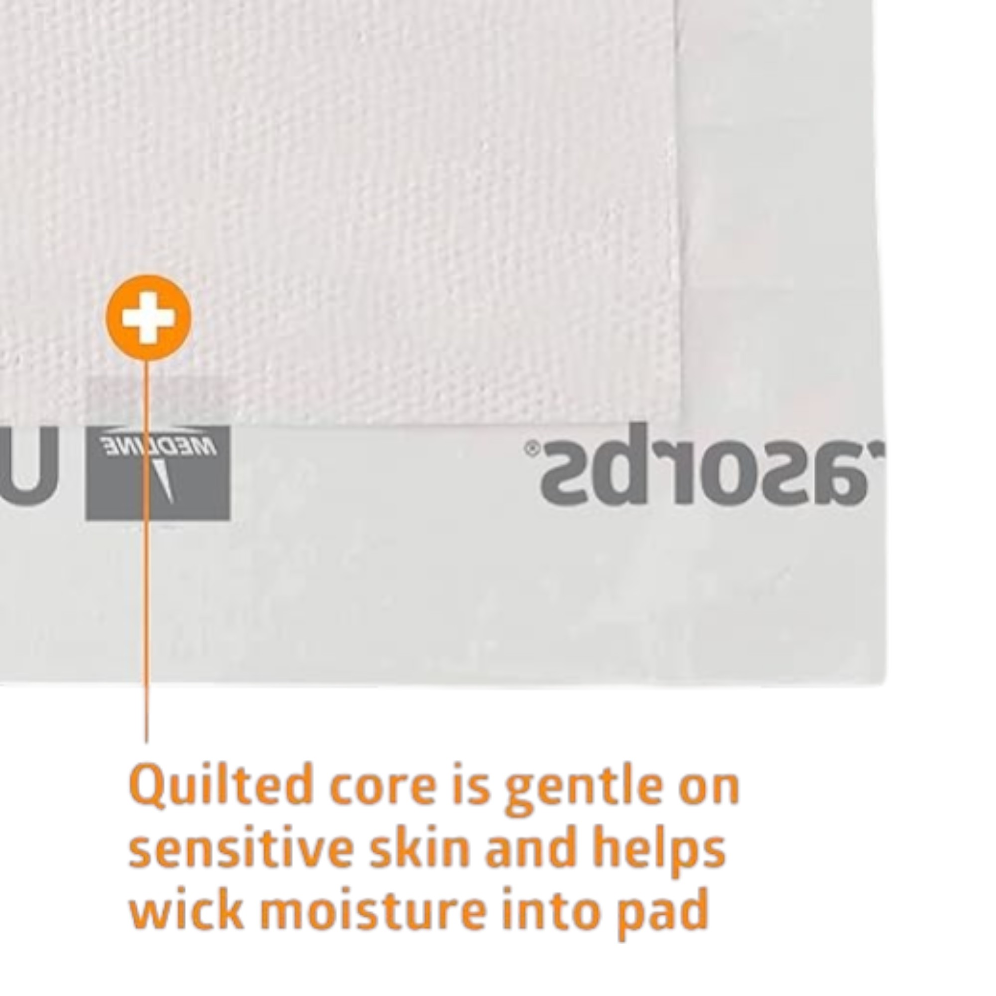 Medline Ultrasorbs Drypads, 30" x 36", 25 Count, Super Absorbent Disposable Bed Pads, Large Incontinence Bed Pads, Chucks Protective Underpads, 10 Times More Absorbent, For Adults, Elderly