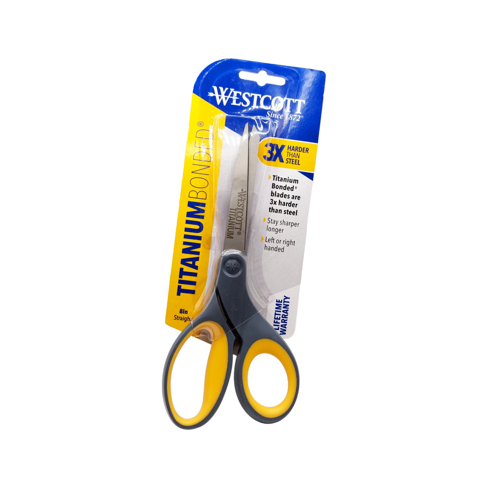 Westcott 8" Titanium Bonded Soft-Handle Scissors