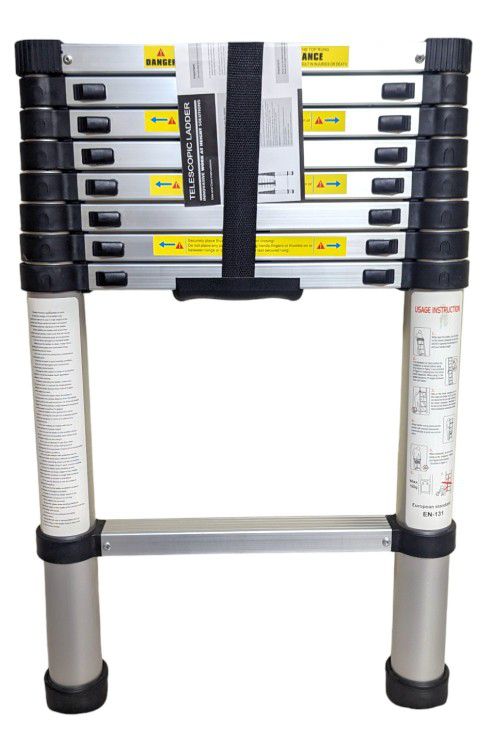 Smartsafe 8.5 Ft Aluminum Telescoping Ladder