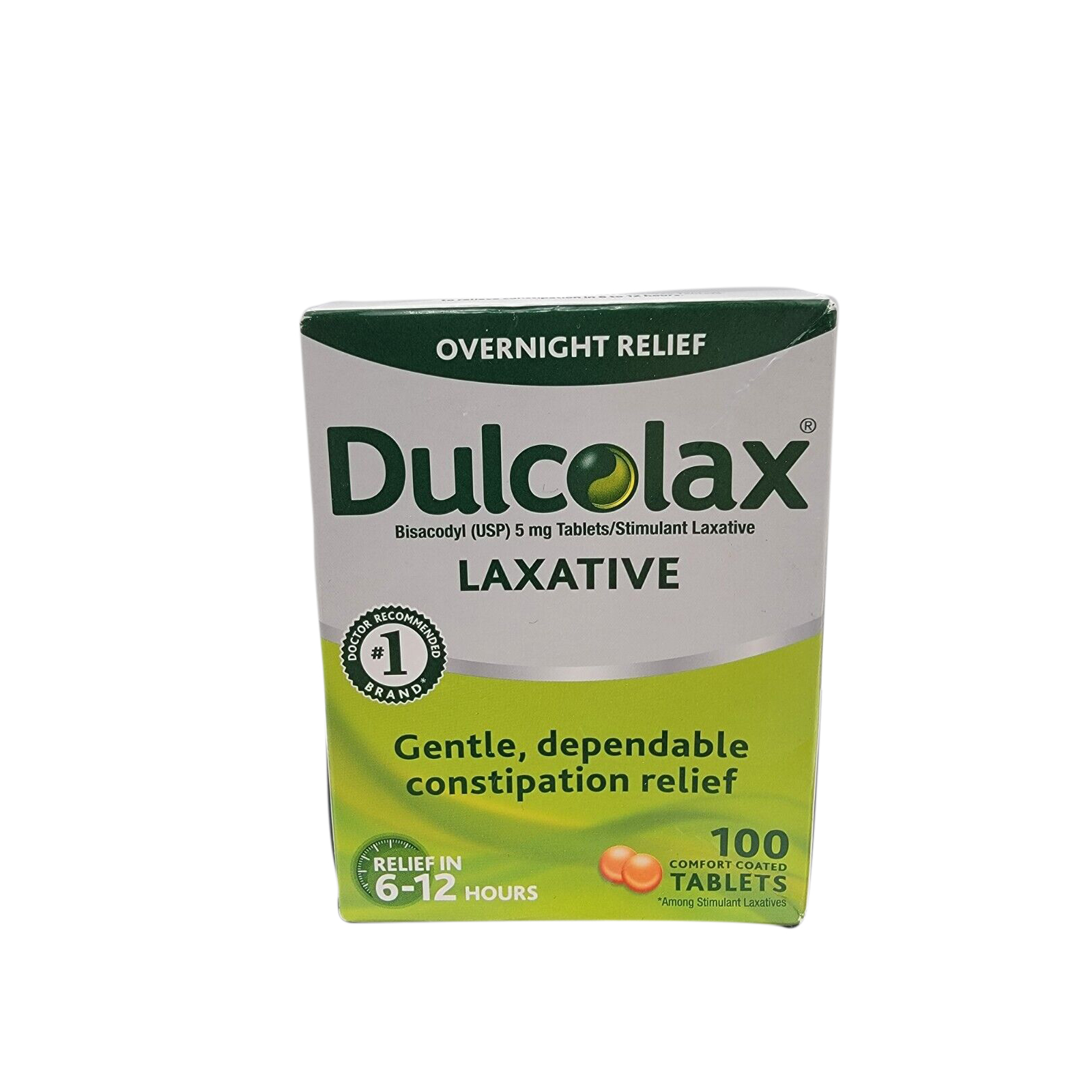 Dulcolax Bisacodyl 5mg Stimulant Laxative 100 Tablets