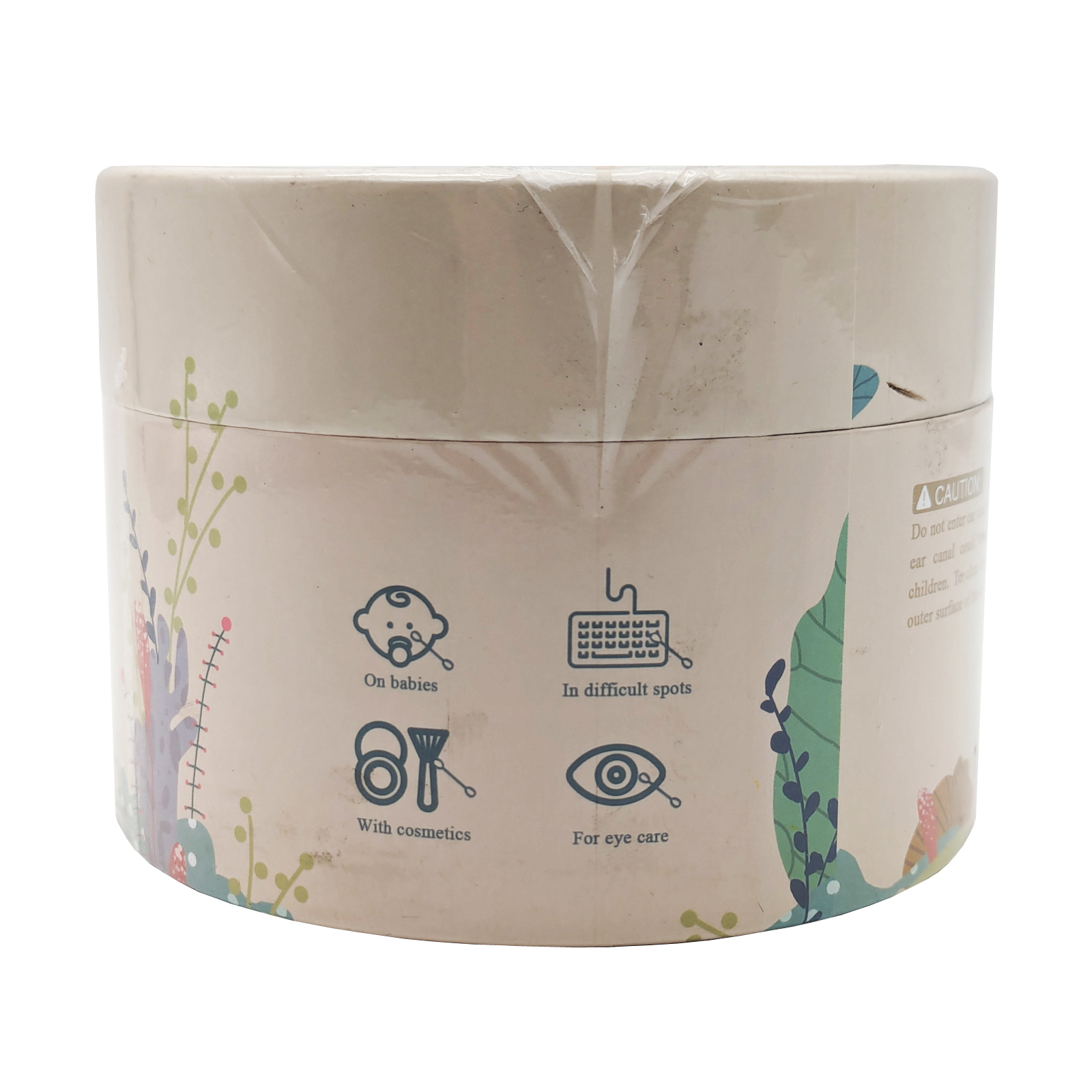 MYQIPGD Cotton Swabs with Decorative Container