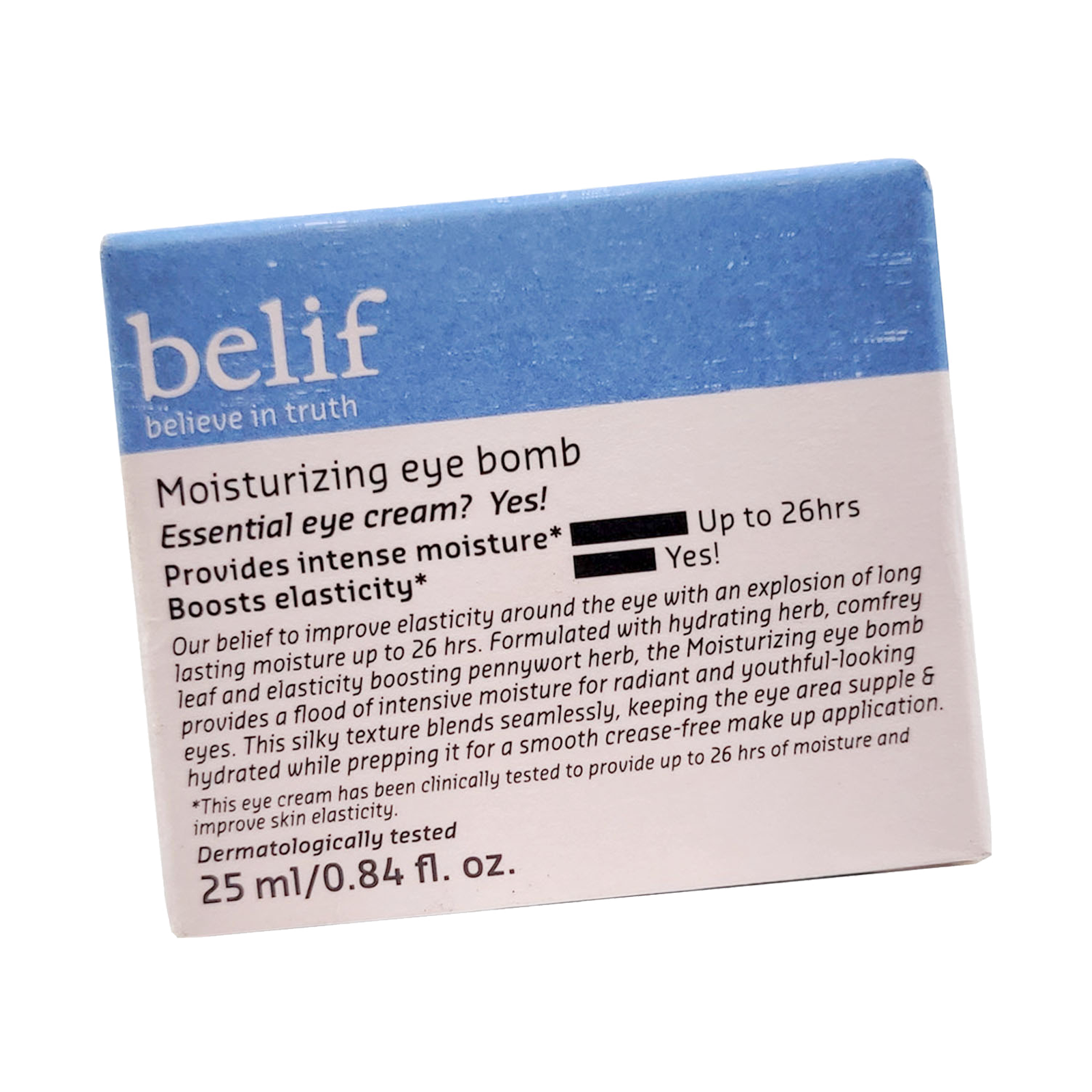 Belif Moisturizing Essential Eye Cream Bomb Believe In Truth 0.84oz (25 mL)