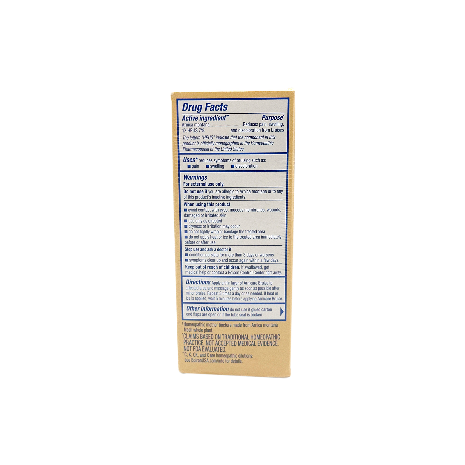 Boiron Arnicare Bruise Gel Homeopathic Twin Pack 3oz