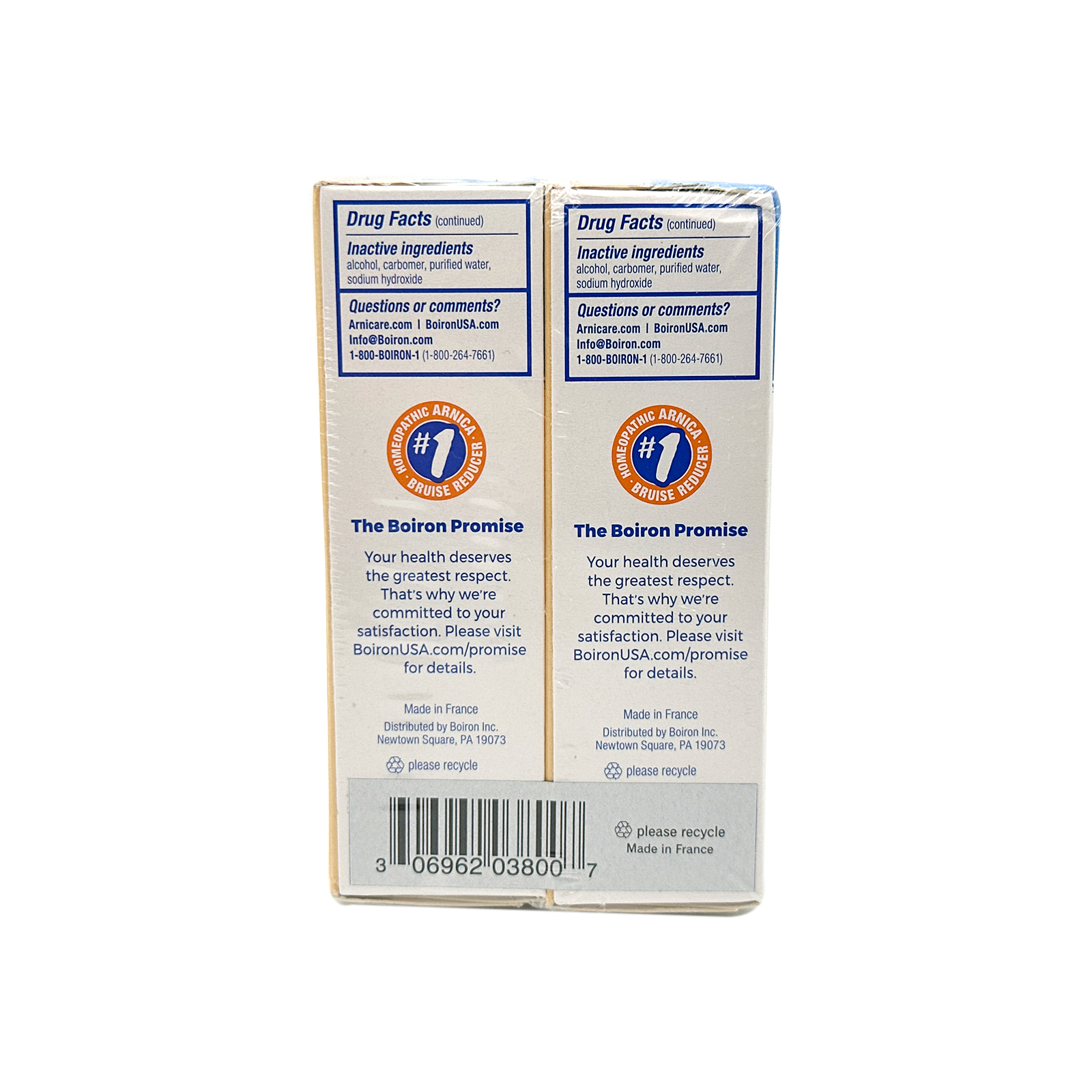 Boiron Arnicare Bruise Gel Homeopathic Twin Pack 3oz