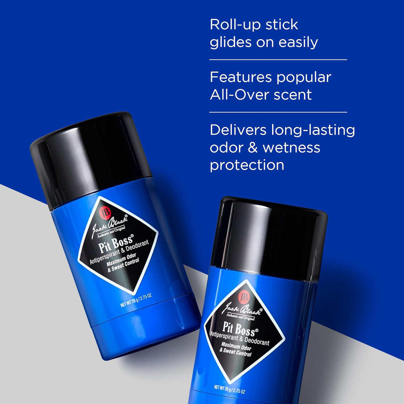 Jack Black Pit Boss Mens Deodorant Antiperspirant, Mens Gifts_Exp 11/2027