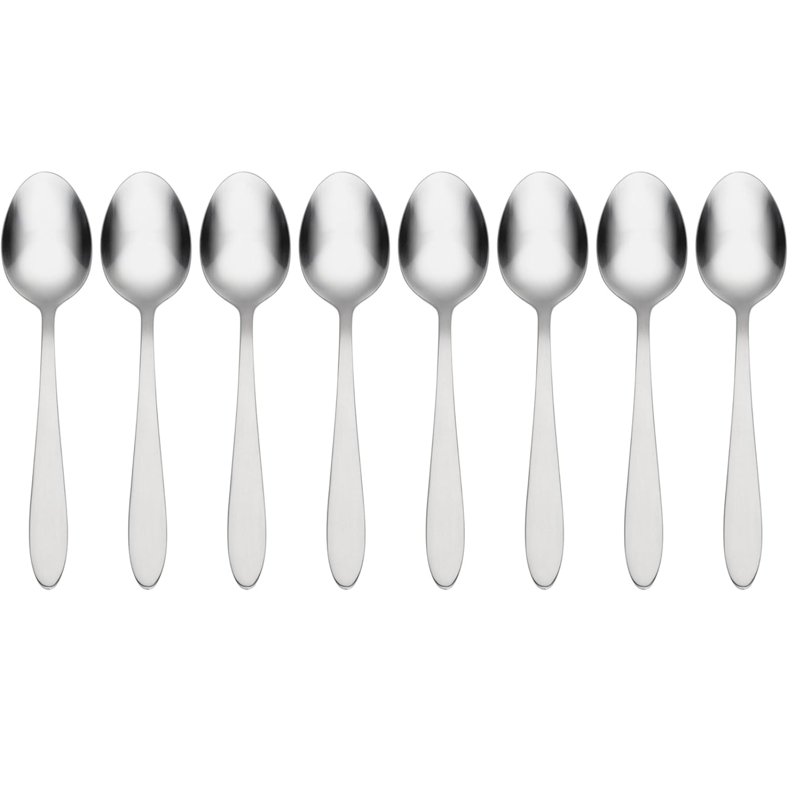 Oneida H014008D Taylor Mirror Everyday Flatware Teaspoons, Set of 8