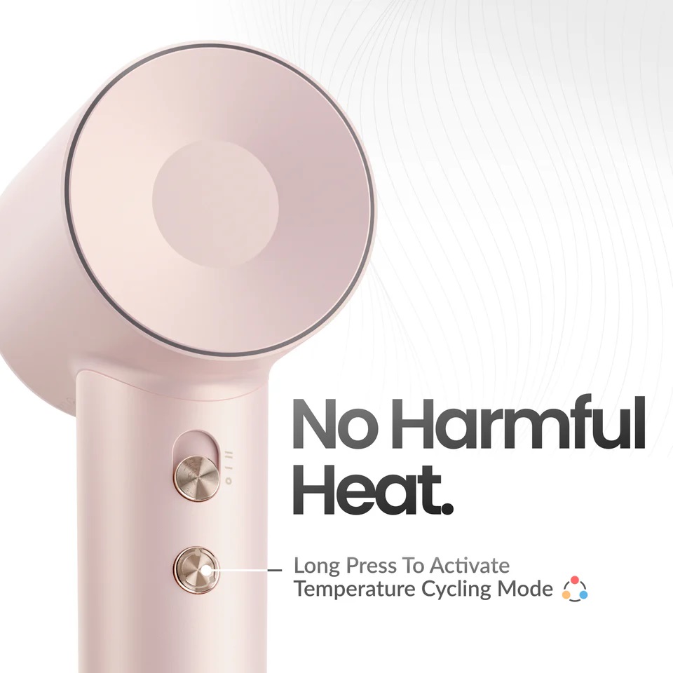 Laifen Swift - High Speed Ionic Hair Dryer with Magnetic Nozzle