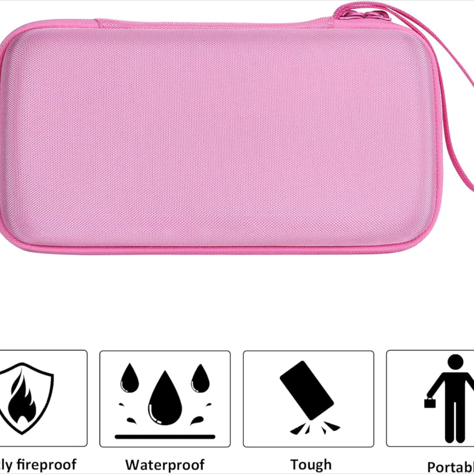 co2CREA Hard Case Compatible with Texas Instruments TI-84 Plus CE/TI-84 Plus/TI-Nspire CX II CAS/TI-Nspire CX II/TI-83 Plus/TI-89 Titanium/TI-85 / TI-86 Color Graphing Calculator, Pink