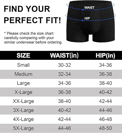 Battewa Incontinence Underwear for Men Boxer Briefs Washable Urinary Absorbent Leak Proof Underwear for Bladder Leak 50ml (Medium,3Black,3 Pack)
