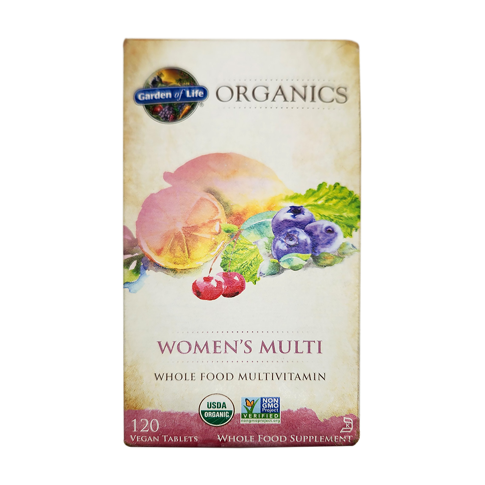 Garden of Life Organics Women's Multi 120 Tablets